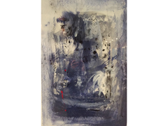 Spirit Guide 1, 2017, Paper/Acrylic
73 x 51 cm
